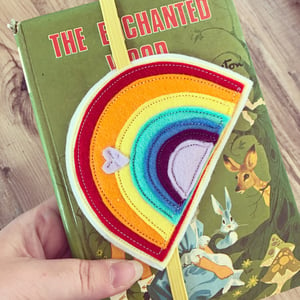 Image of Rainbow bookmark