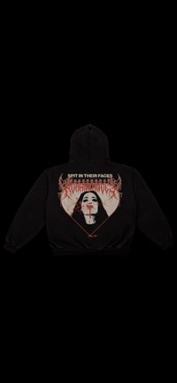 Image 2 of BLACK METAL HOODIE