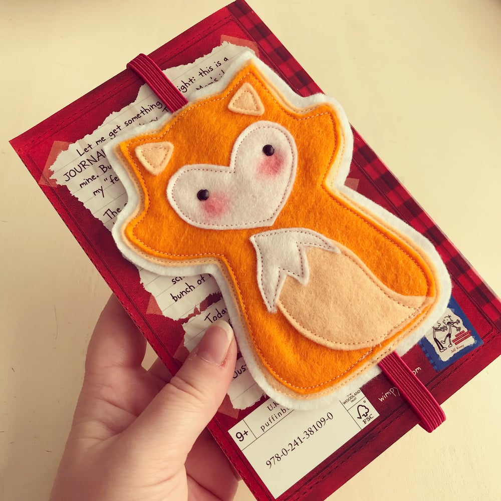 Image of Fox bookmark