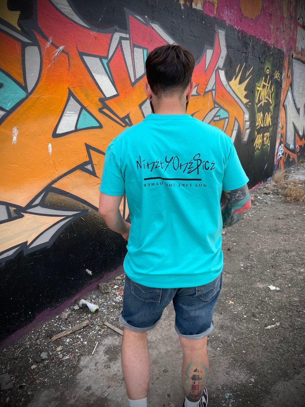 Image of Caribbean Leopard Lighthouse Tee