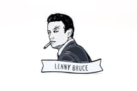 Lenny Bruce Enamel Pin