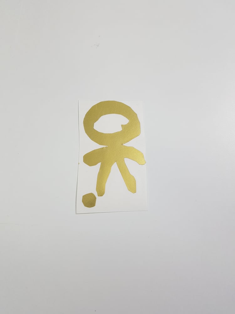 Image of Obnoxious Kids Chrome Sticker ***Limited Edition***