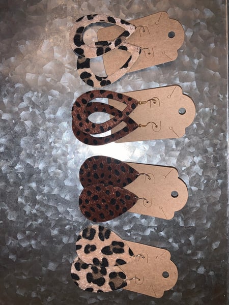 Image of Furry cheetah print bundle