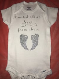 Image 2 of Onesies for baby  glitter and non glitter 