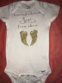 Image 3 of Onesies for baby  glitter and non glitter 