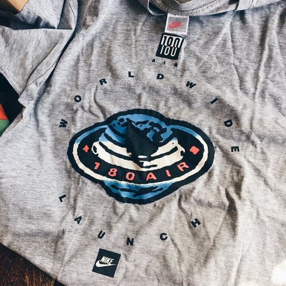 Image of Original Early 90’s Nike Air Max 180 Tee.