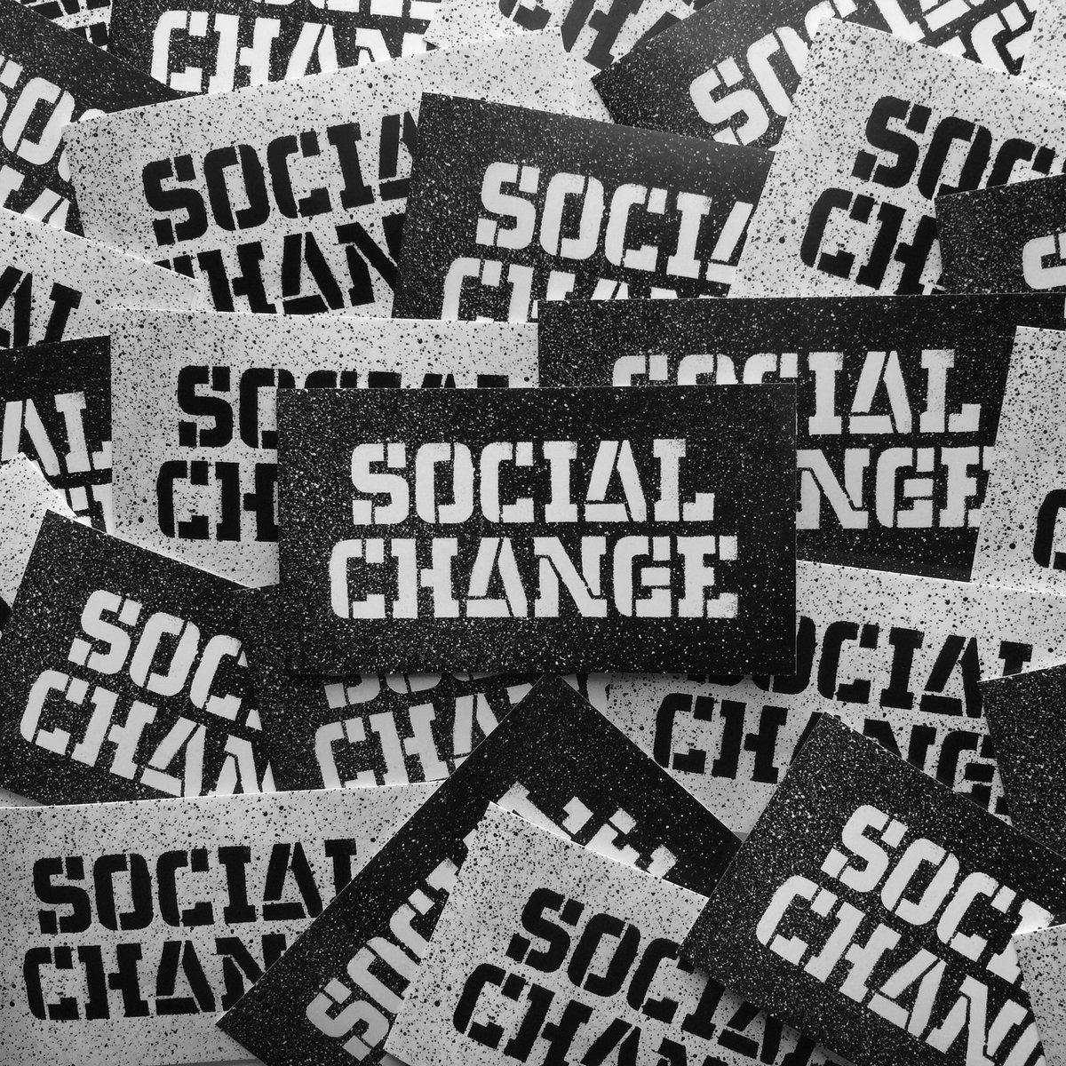 Image of Social Change Stickers