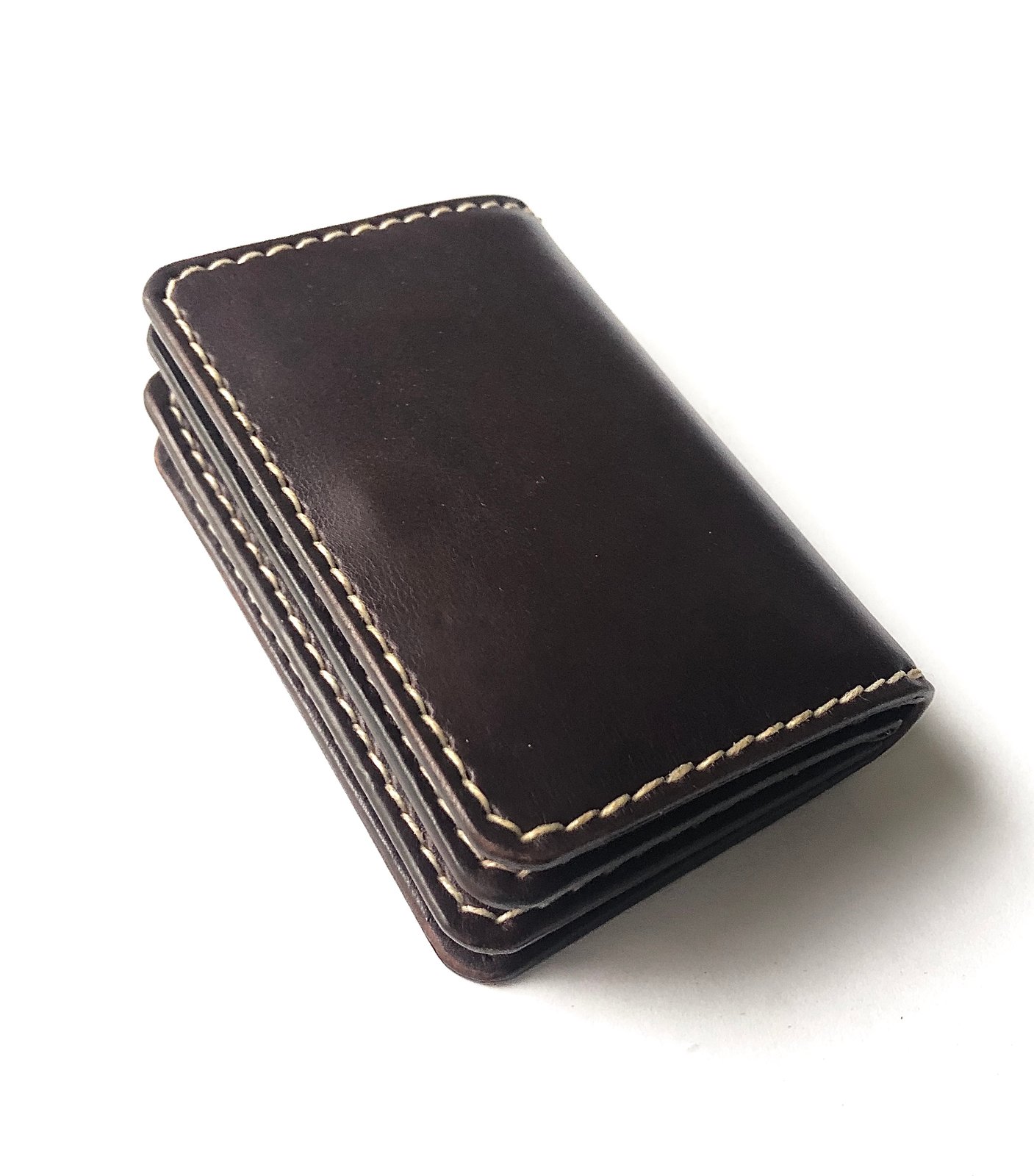 Compact Wallet - Dark Brown / DW Leatherworks