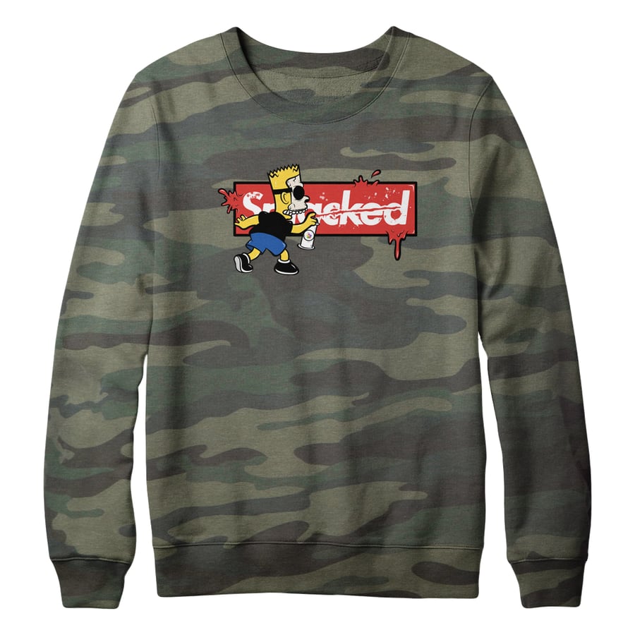Image of “Smacked Halloween 19 Springfields Blood Paint Box Logo” -Camo Edition