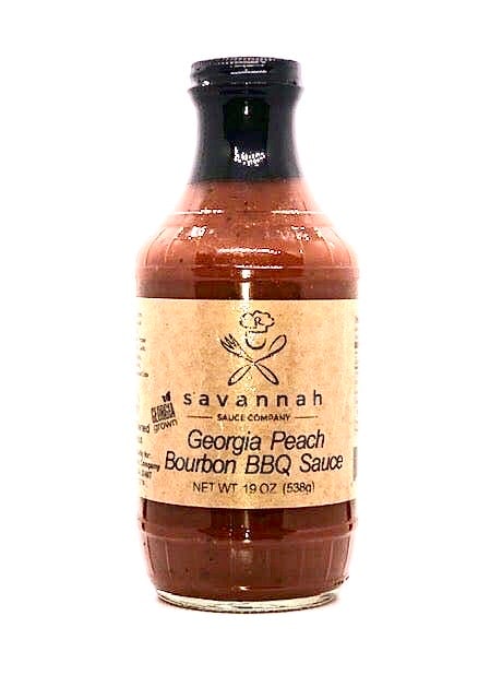 Image of Georgia Peach Bourbon BBQ Sauce