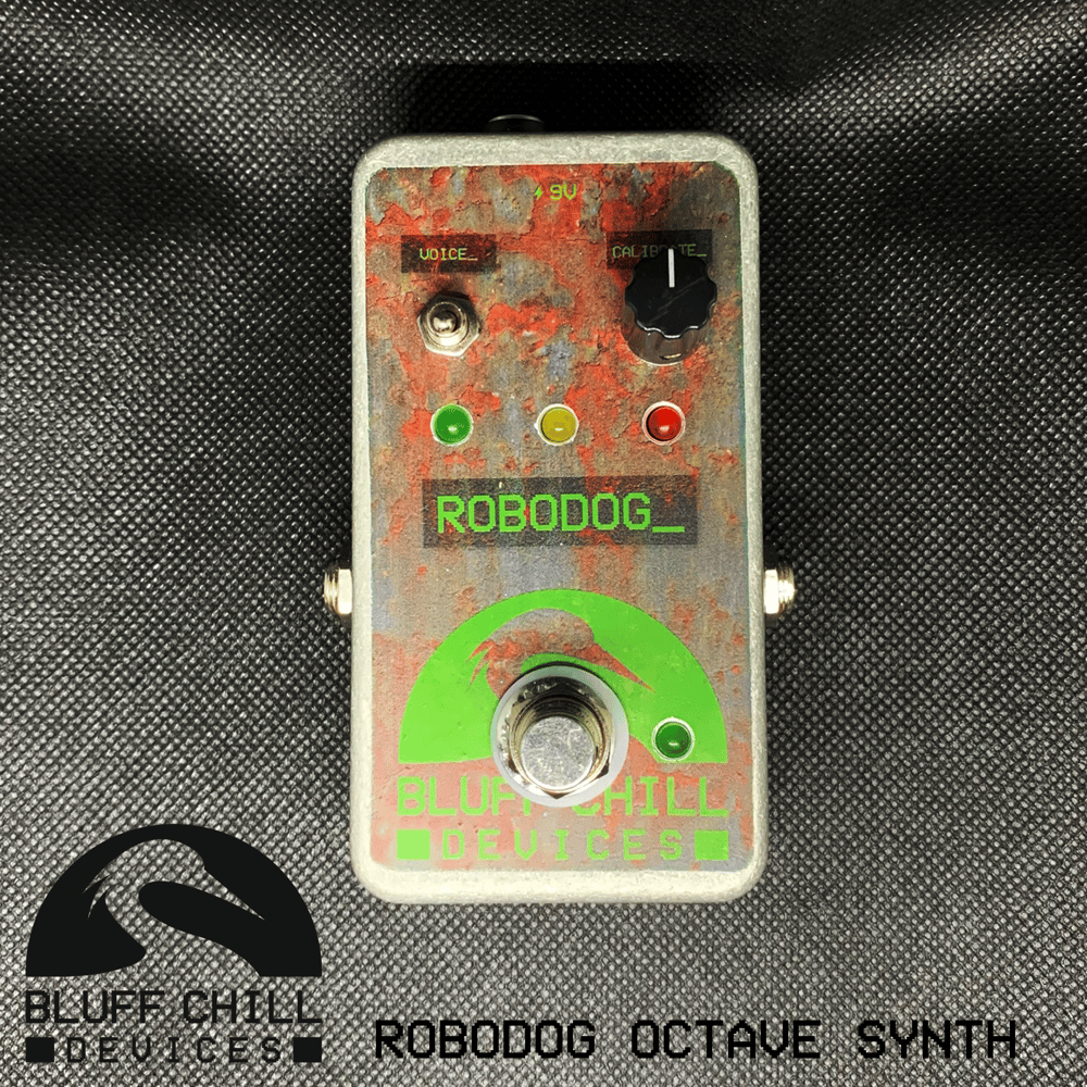 Robodog Glitchy Octave Down Synth Pedal