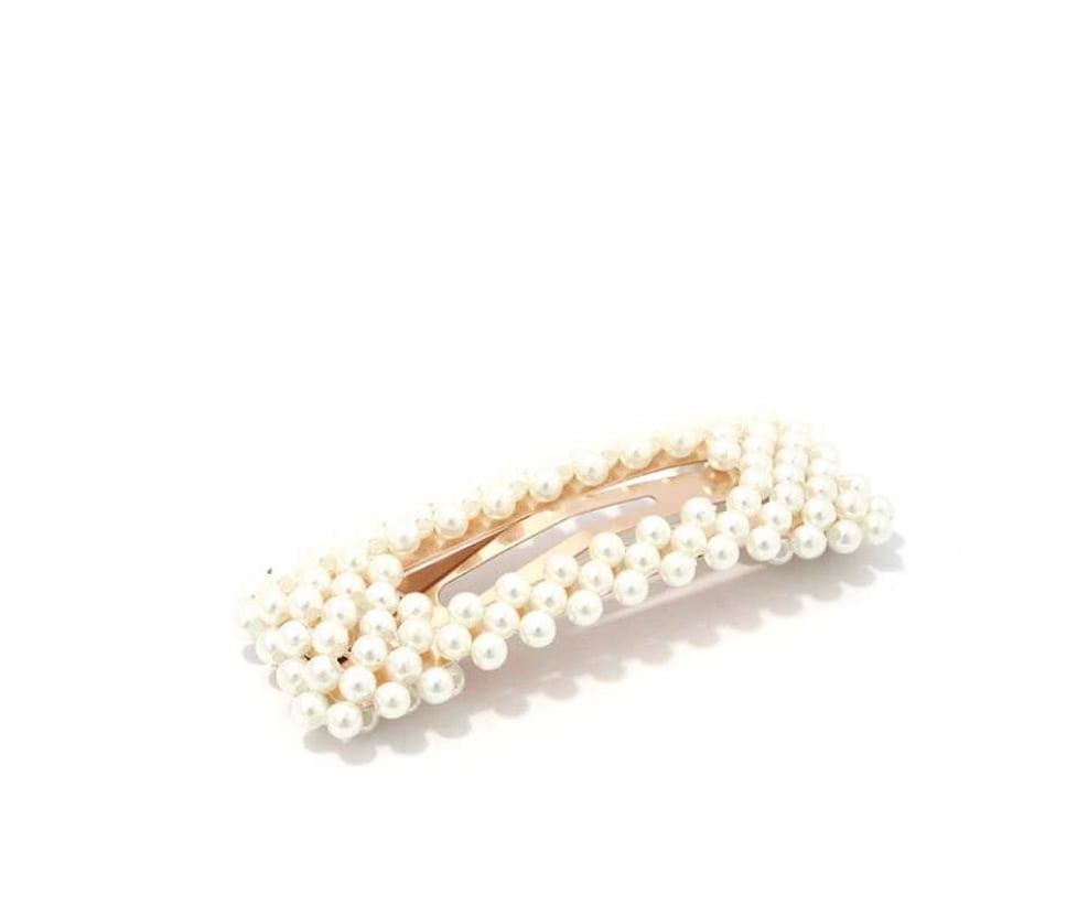 Large Pearl Clips