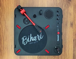 Image of Bihari Tonearm QRM PT01 Aluminium Red