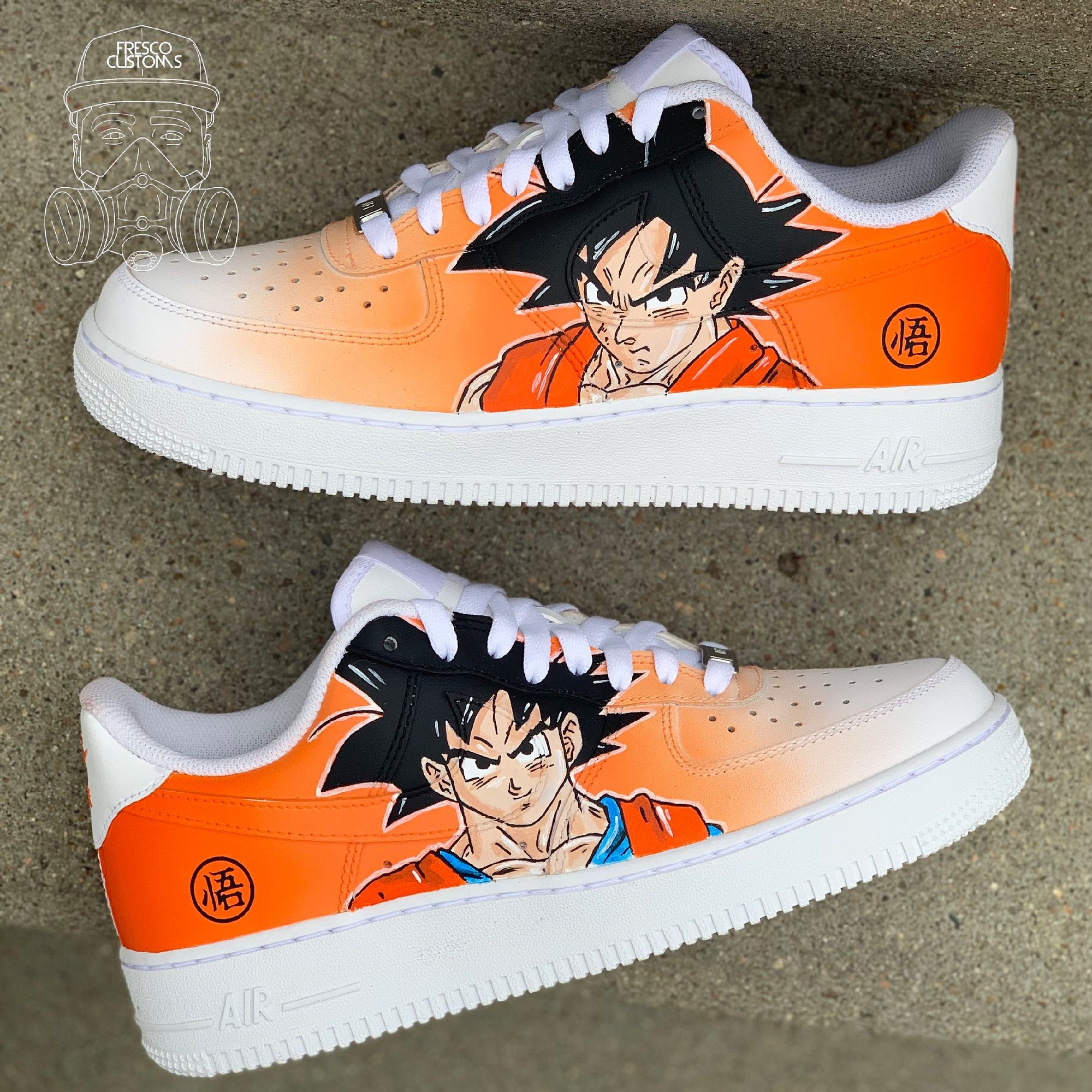 Goku custom sale shoes