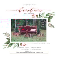 Holiday Mini Photo Sessions 2019