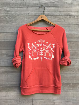 Image of Christmas Sweater in Red