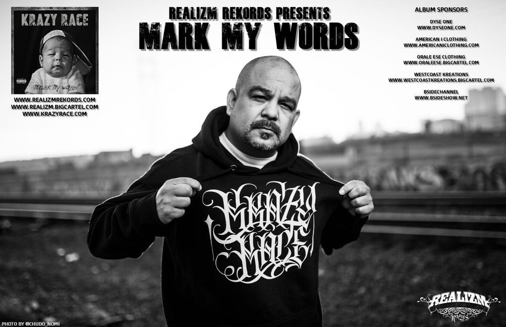 Krazy Race "Mark My Words" CD + Poster 