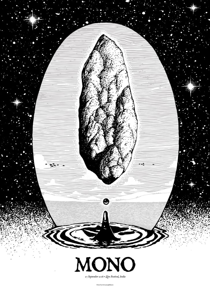 Image of 'Mono' poster - Plike Black