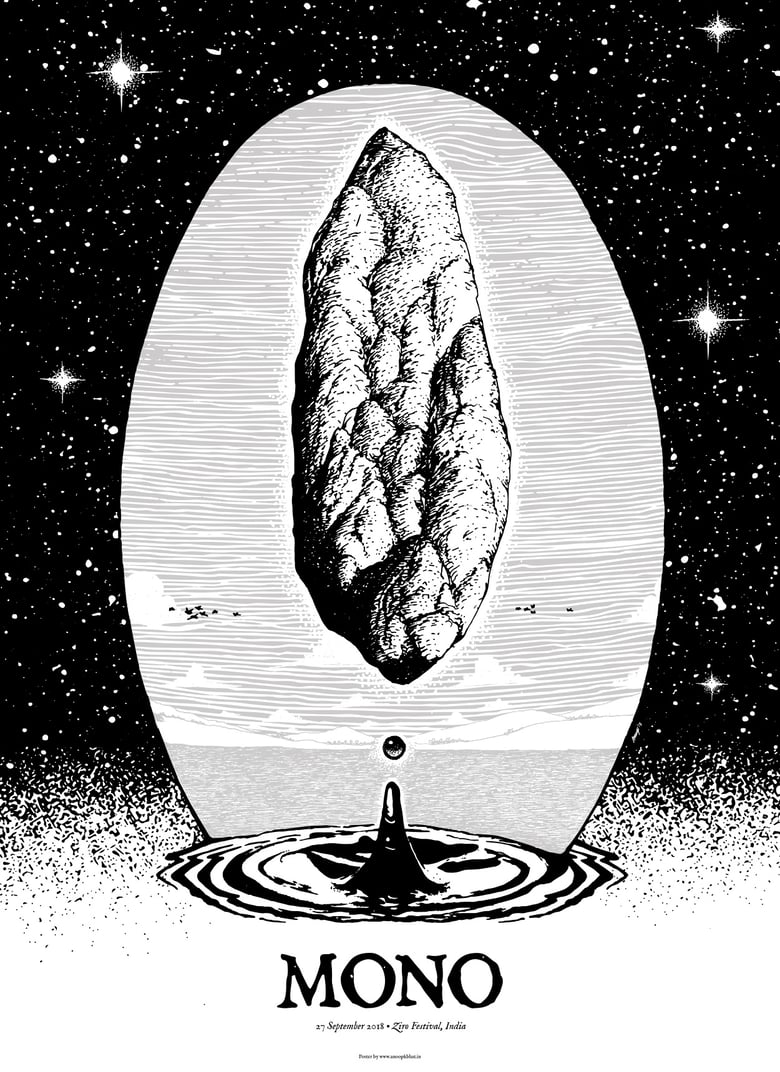 Image of 'Mono' poster - Plike Black