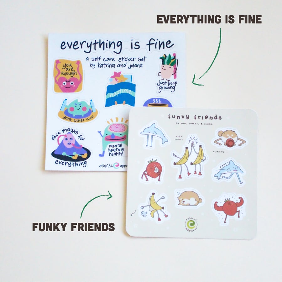 Image of Sticker Packs ($5 each)