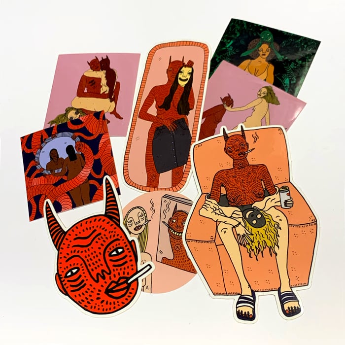 Image of Sticker Pack - by Polly Nor