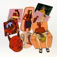 Image 1 of Sticker Pack - by Polly Nor