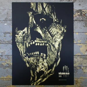 Image of The Walking Dead screen printed poster