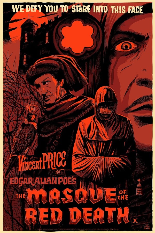 Image of Masque of the Red Death (Mad Duck) Screen Print APs 24x36 - reg edition