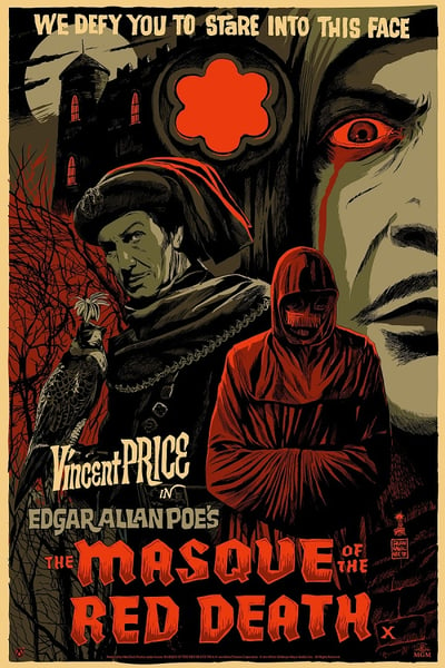 Image of Masque of the Red Death (Mad Duck) Screen Print APs 24x36 - variant