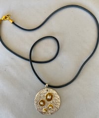 Image 2 of Ball and bubble pendant necklace