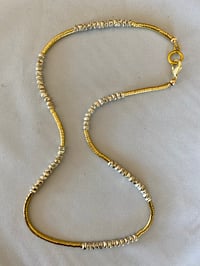 Image 3 of Stunning gold and silver necklace