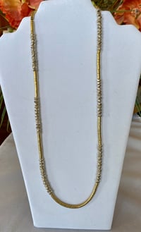 Image 4 of Stunning gold and silver necklace
