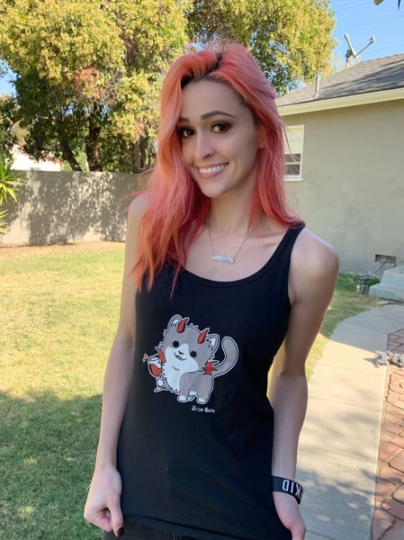 Image of (Ta2) WineKitty Tank Top