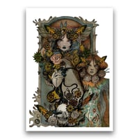 Image 2 of Fairy gathering print 