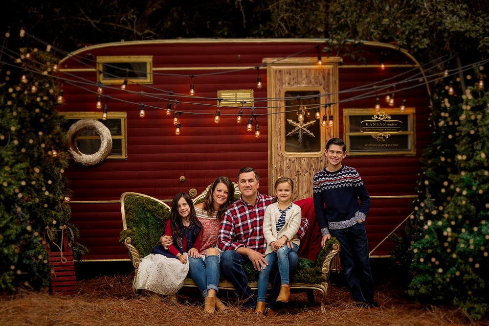 Image of 2019 Magical Vintage Christmas Camper Limited Edition Sessions