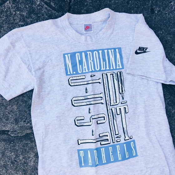 Image of Original Late 80’s Made In USA Nike UNC Tee.