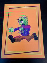 Image 4 of Monsters Unemployed Art Prints - Set of 4