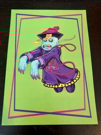 Image 5 of Monsters Unemployed Art Prints - Set of 4