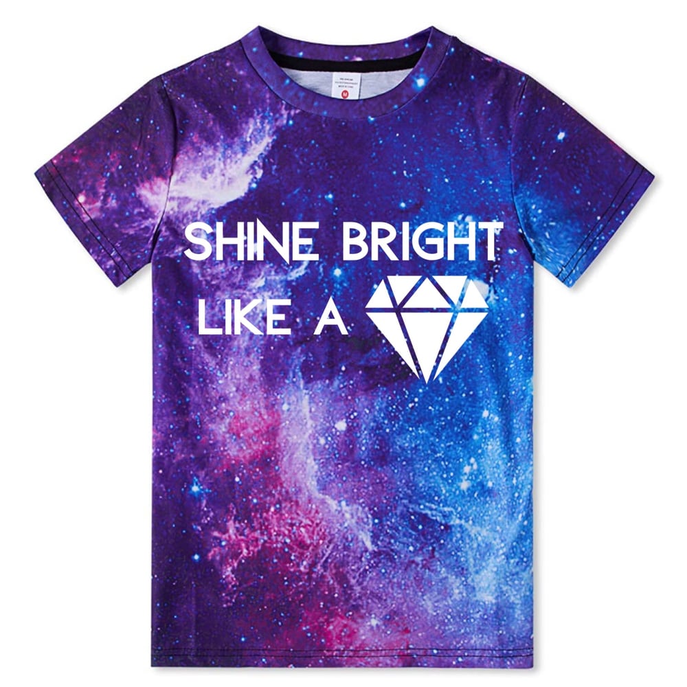 "Shine Bright" Sublimated
