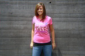 Image of Girls Pink Launch Shirt