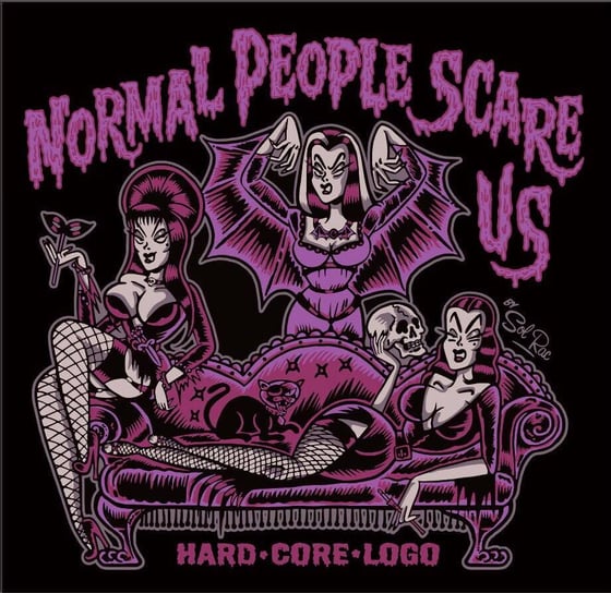 Image of Normal People Scare Us - Ladies T-Shirt