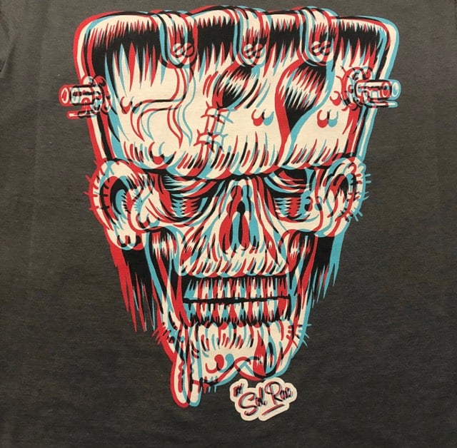 Image of 3D Frankie - Guys & Ladies T-Shirt