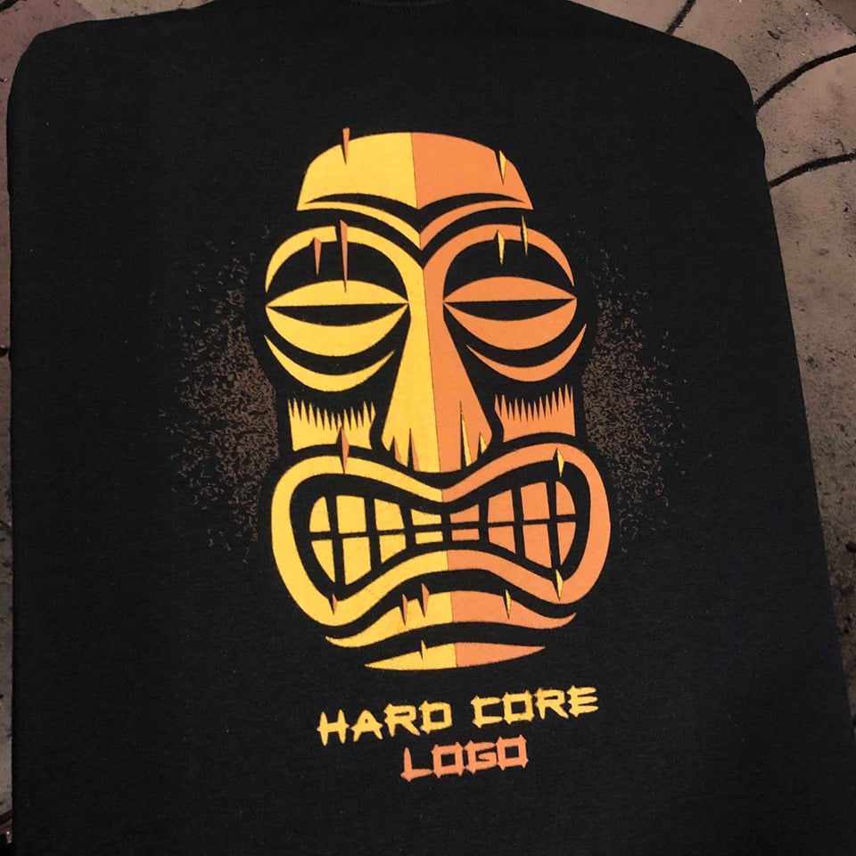 Image of Hard Core Tiki - Guys & Ladies T-Shirt