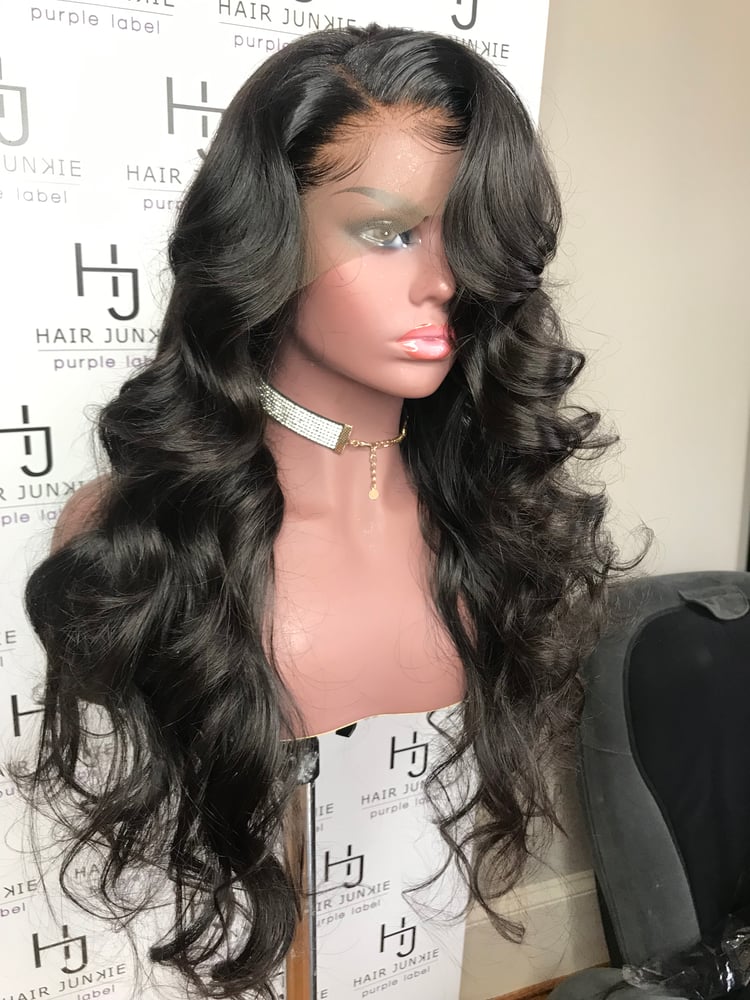26 inch Handmade Custom Frontal Wig / hairjunkiepurplelabel