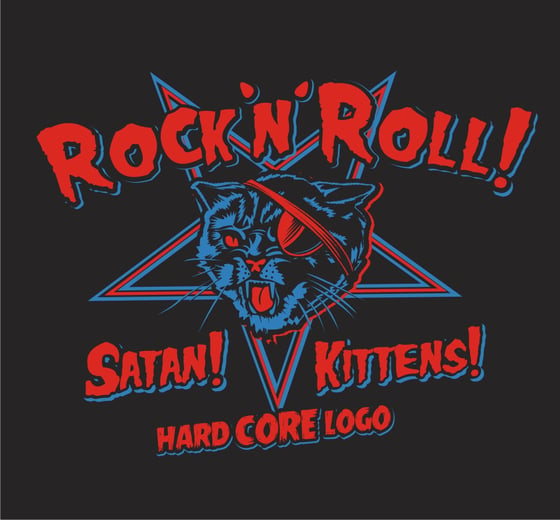 Image of Satanic Kittens ! Ladies & Guys T-Shirt