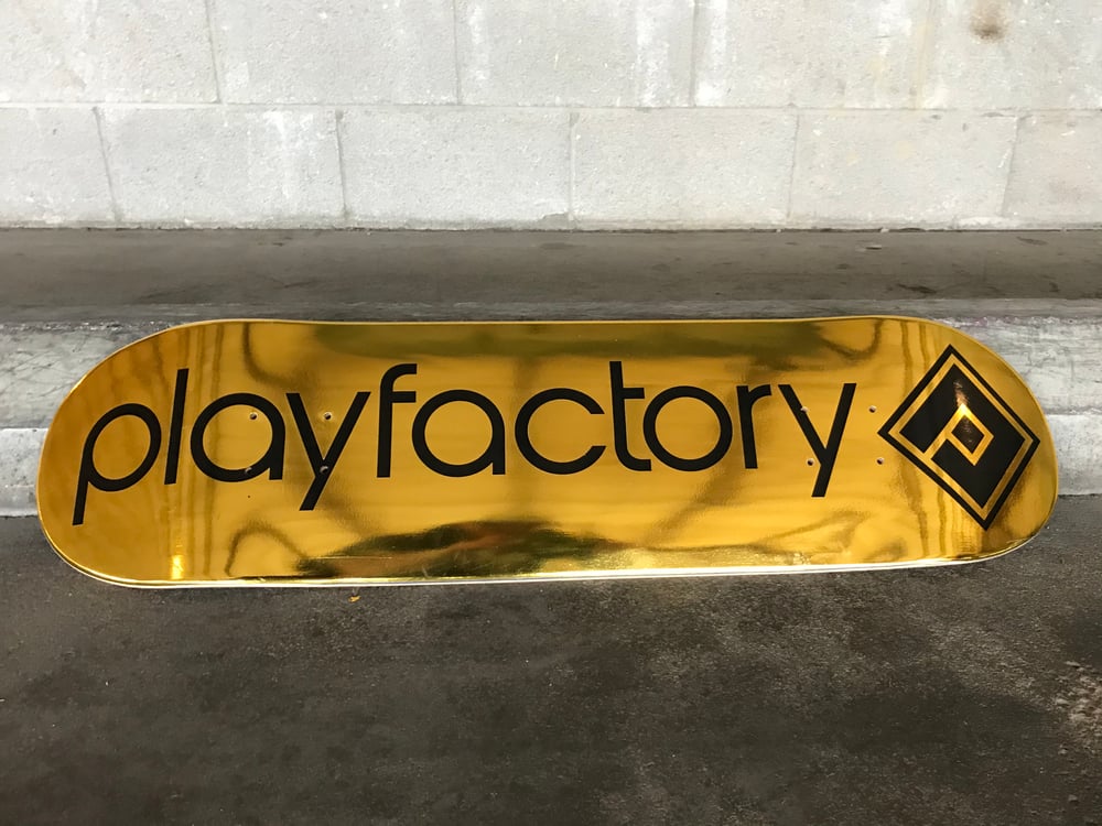 Image of PLAYFACTORY “Golden Ticket” Ltd run deck 