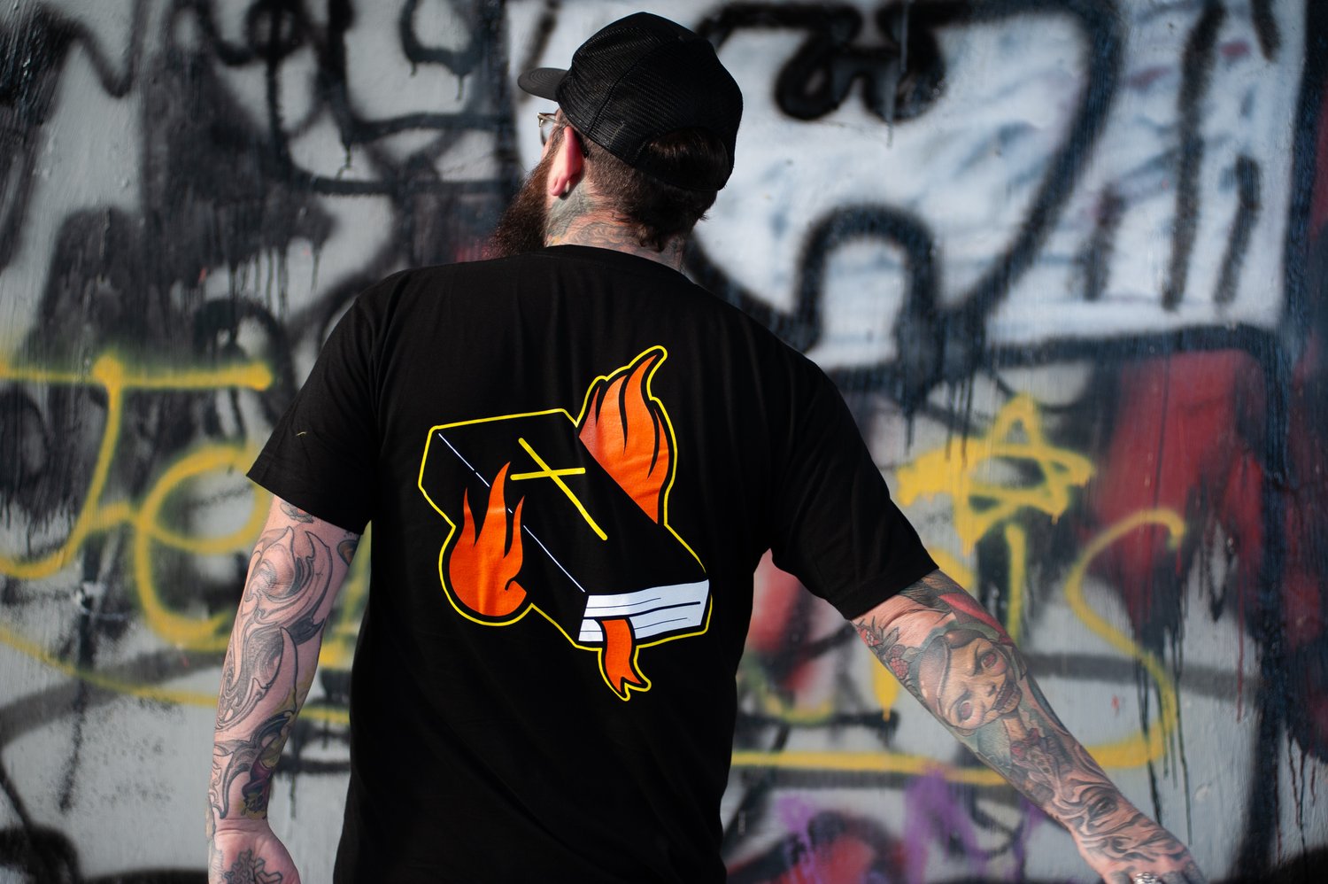 Burning Bible T-Shirt