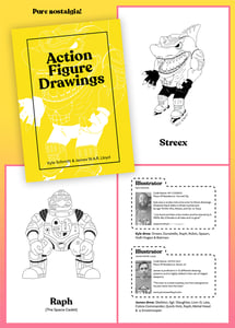 Image of Action Figure Drawings