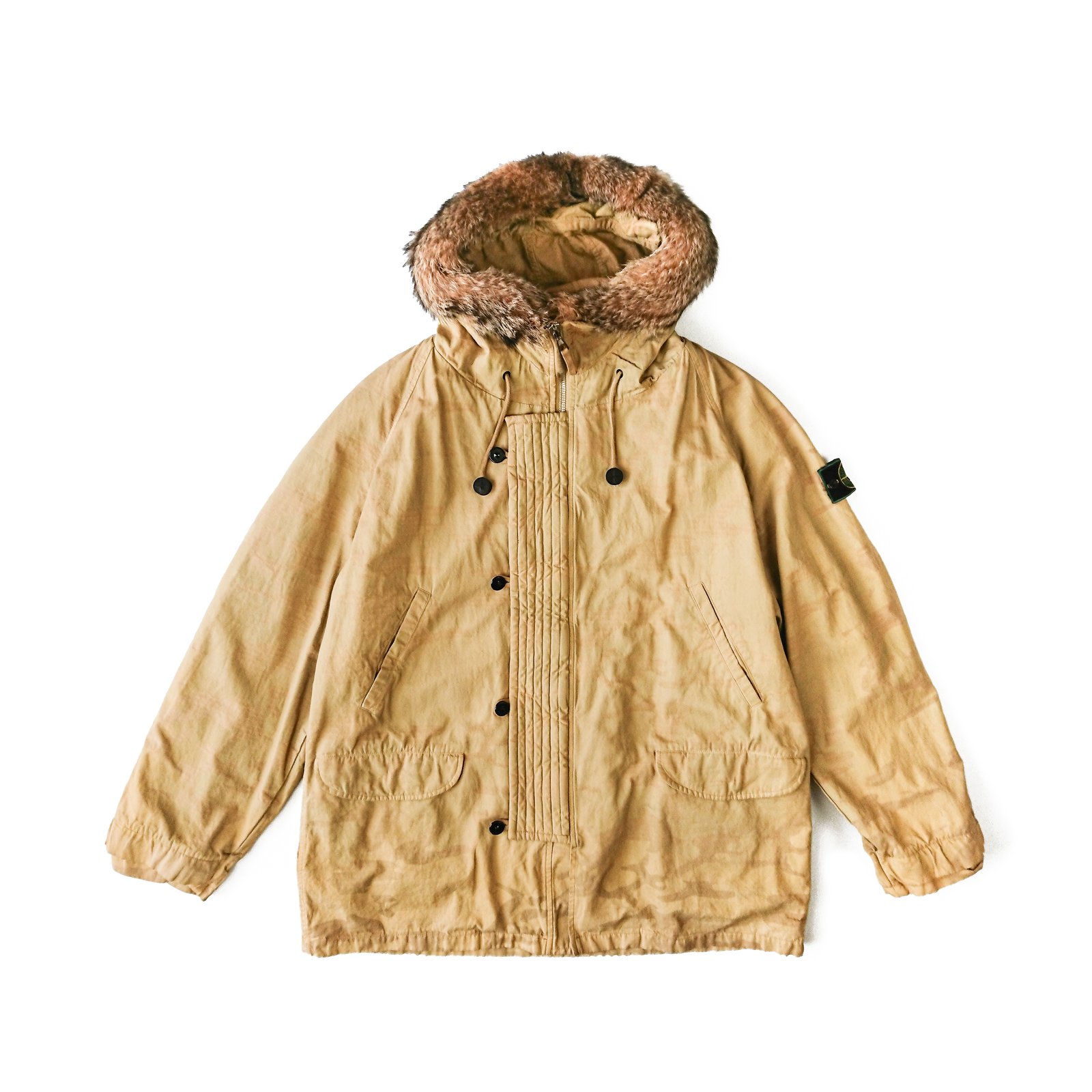 Stone island ice camo hot sale jacket