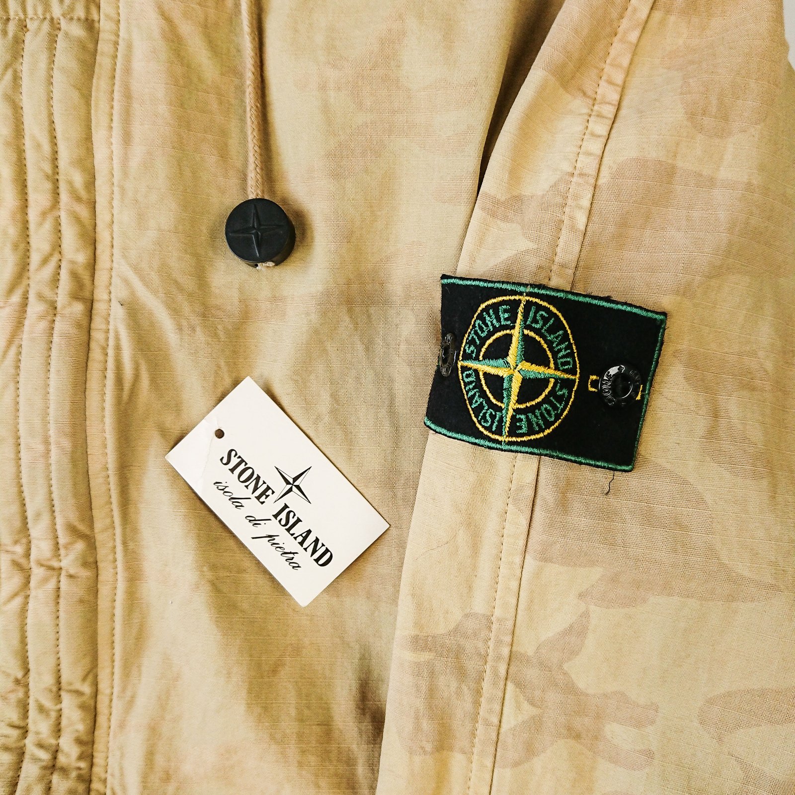 AW 1990 Stone Island Ice Camo Parka † Ruder Than The Rest